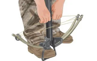 cocking in a compound crossbow