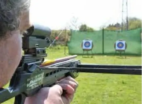 How far can a crossbow shoot?